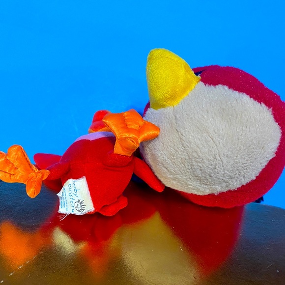 ANGRY BIRDS RED & MATILDA PLUSH & RED CARDINAL SQUEAKER PLUSH VTG 2004 - Picture 13 of 16